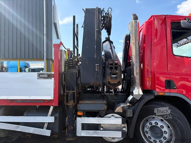 Ciężarówka z dźwigiem DAF CF 75 .250 + HIAB 280-5 + 5X EXT. + MANUAL