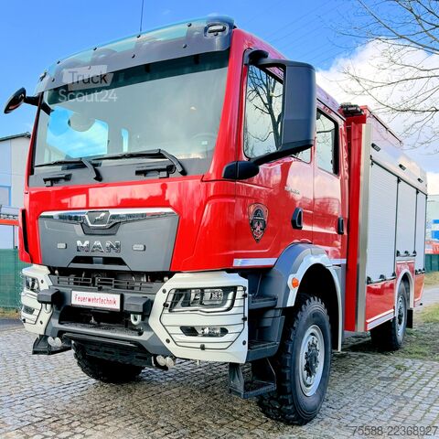 Camion de pompiers MAN TGM 18.320 TLF4000 4x4 Tanklöschfahrzeug