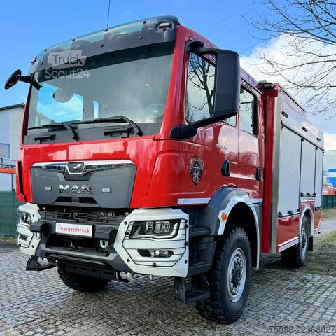 Camion de pompiers MAN TGM 18.320 TLF4000 4x4 Tanklöschfahrzeug