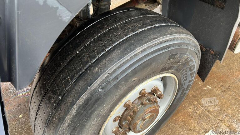 Tipper 3 côtés Renault KERAX 340 (6X6 / POMPE MANUELLE / LAMES / GRAND...