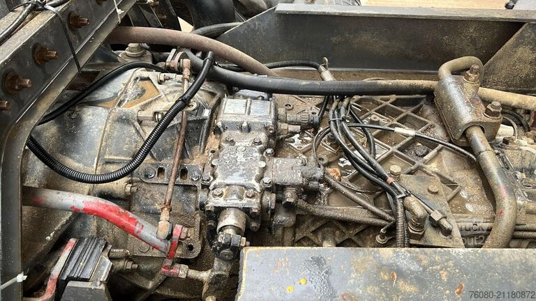 Tipper 3 côtés Renault KERAX 340 (6X6 / POMPE MANUELLE / LAMES / GRAND...