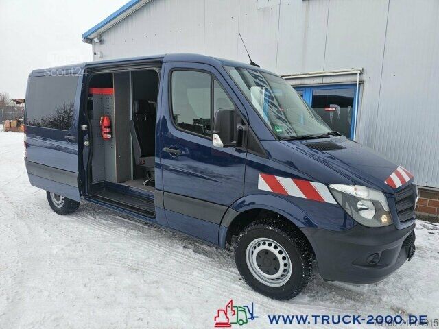Furgon blaszak Mercedes-Benz 316 CDI Mixto 5 Sitze Würth Regale AHK 2.8t.
