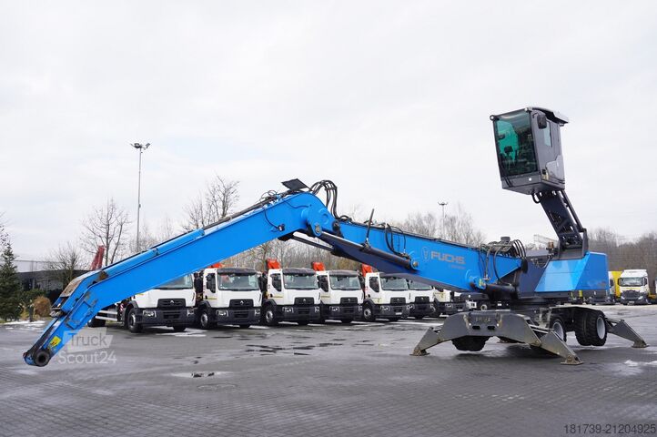 Material handler Fuchs MHL 340 S5 material handling excavator