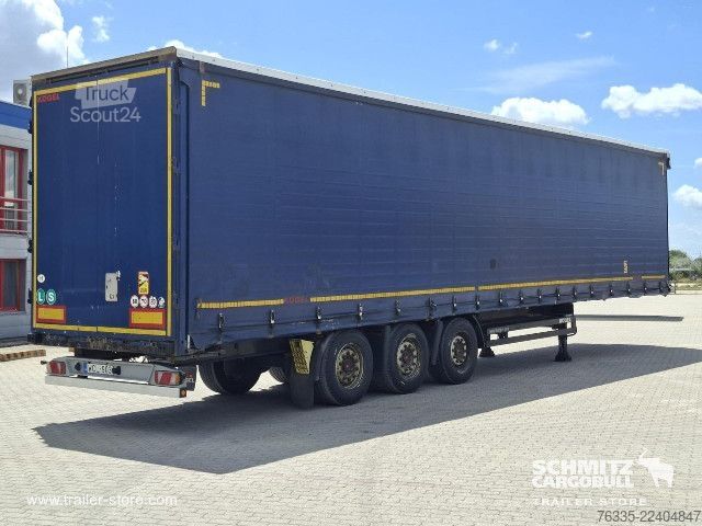 Atvira puspriekabė su tentu Kögel Curtainsider Mega