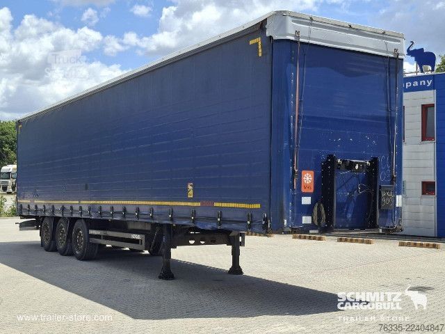 Atvira puspriekabė su tentu Kögel Curtainsider Mega