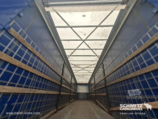 Atvira puspriekabė su tentu Kögel Curtainsider Mega