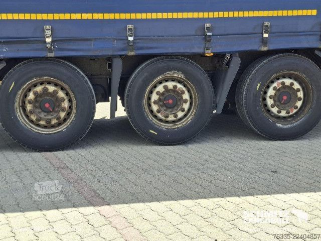 Atvira puspriekabė su tentu Kögel Curtainsider Mega