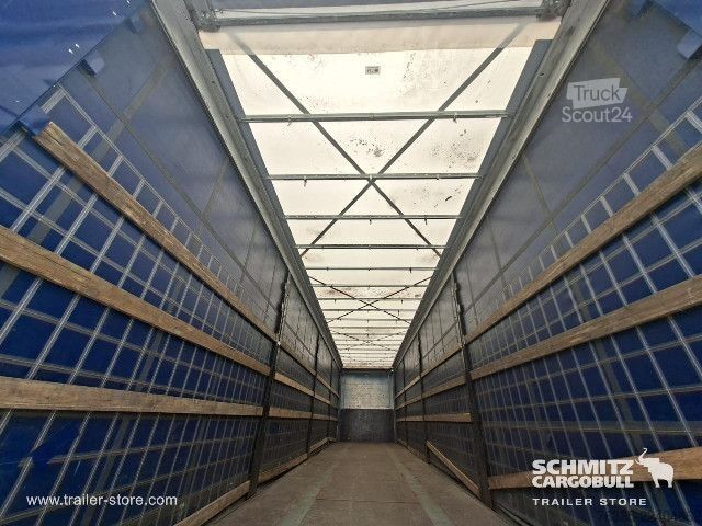 Atvira puspriekabė su tentu Kögel Curtainsider Mega