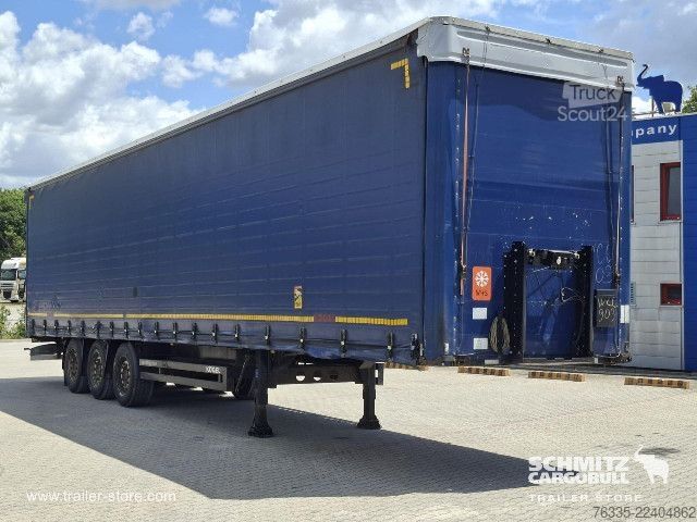 Atvira puspriekabė su tentu Kögel Curtainsider Mega