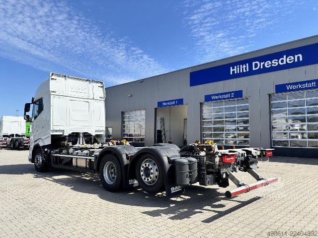 Nákladné vozidlo s výmennou nadstavbou DAF XG+ 480 FAR + SDG Multiwechsler + 2x AHK +INTARDER