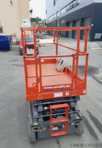 Çalışma aşamaları makas Skyjack SJIII 4626 Elektro 9,92m
