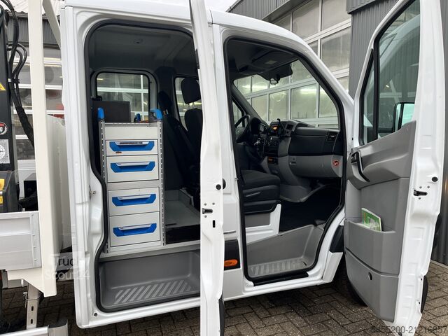 Laadplatform Mercedes-Benz Sprinter 513 CDI 130pk DC Laadkraan Hiab 017T A...