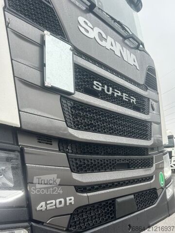Standardní tahač SCANIA R420, HIGHLINE NEU, RETARDER, E6, OPTICRUISE