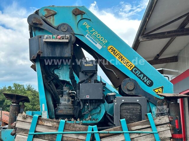 Camión de plataforma MAN TGA 35.430 8x4 BL Baustoff PALFINGER 72002 LK