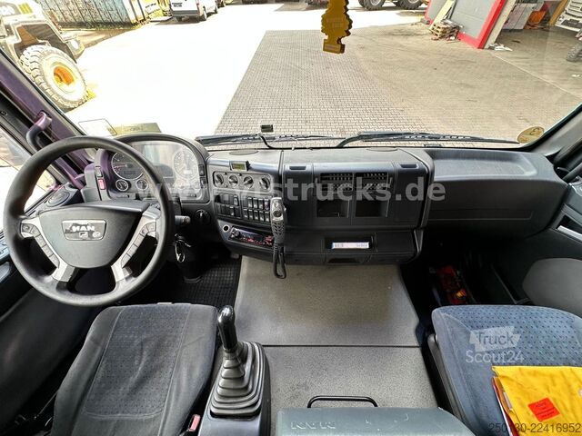 Camión de plataforma MAN TGA 35.430 8x4 BL Baustoff PALFINGER 72002 LK