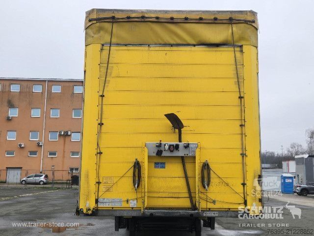 Open semitrailer with tarp Schmitz Cargobull Semitrailer Curtainsider Standard