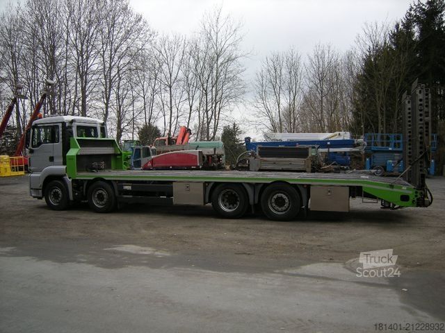 Dépanneuse MAN MAN 35.400, Zanner Plateau, Rampen, Winde
