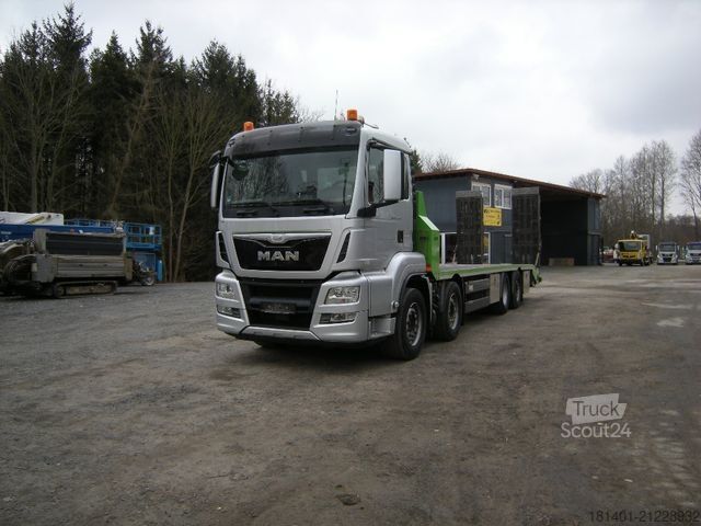 Dépanneuse MAN MAN 35.400, Zanner Plateau, Rampen, Winde