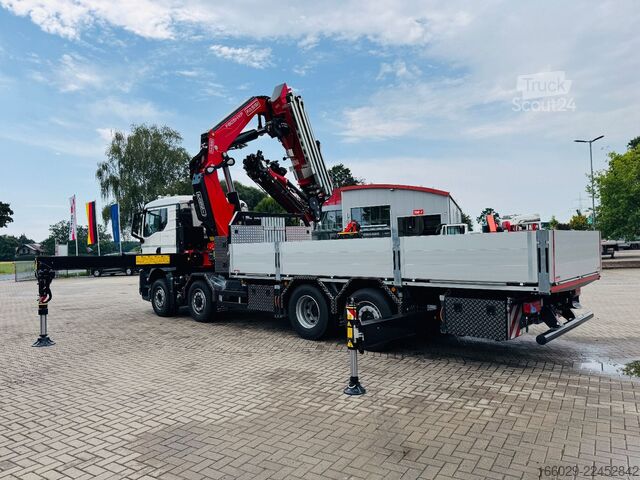 Automobilis ar plakanu platformu MAN MAN TGS 35.520 mit F805R.2.7 L436 TECHNO NEU