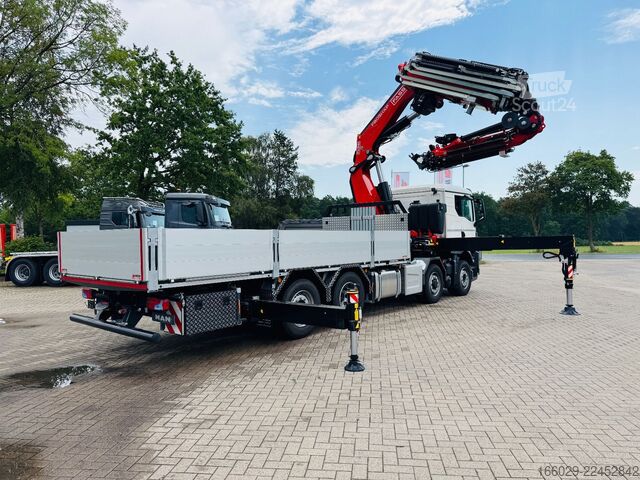 Automobilis ar plakanu platformu MAN MAN TGS 35.520 mit F805R.2.7 L436 TECHNO NEU