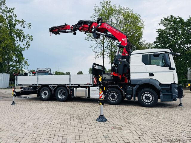 Automobilis ar plakanu platformu MAN MAN TGS 35.520 mit F805R.2.7 L436 TECHNO NEU