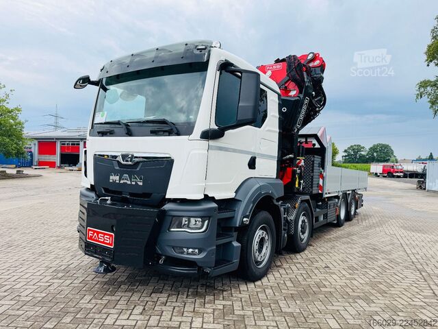 Automobilis ar plakanu platformu MAN MAN TGS 35.520 mit F805R.2.7 L436 TECHNO NEU