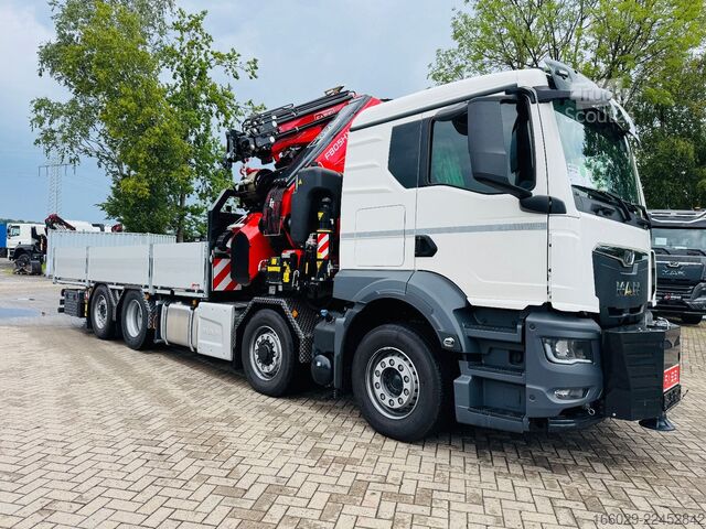 Automobilis ar plakanu platformu MAN MAN TGS 35.520 mit F805R.2.7 L436 TECHNO NEU
