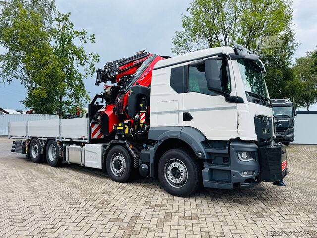 Automobilis ar plakanu platformu MAN MAN TGS 35.520 mit F805R.2.7 L436 TECHNO NEU