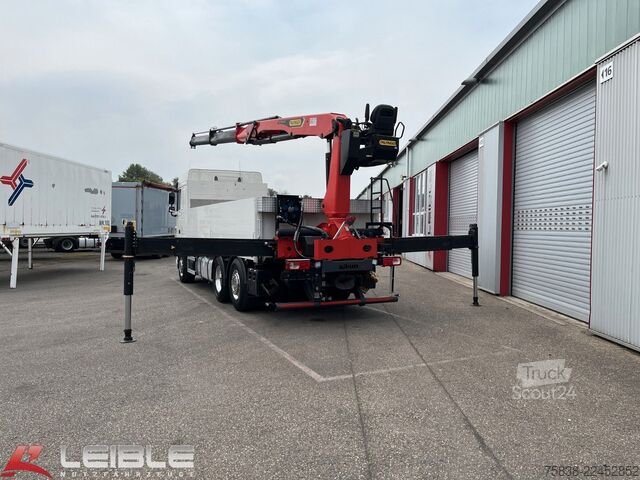 Grue montée sur camion DAF XF 480*Palfinger Kran*Lift/Lenkachse*394 TKM*