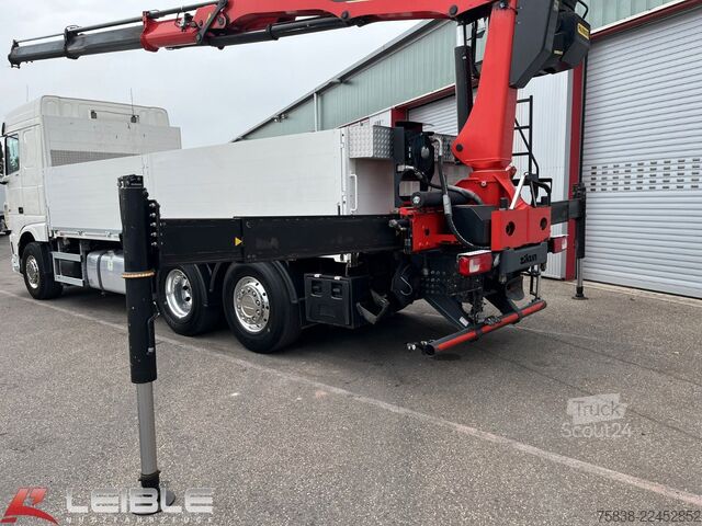 Grue montée sur camion DAF XF 480*Palfinger Kran*Lift/Lenkachse*394 TKM*