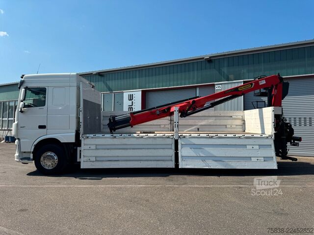 Grue montée sur camion DAF XF 480*Palfinger Kran*Lift/Lenkachse*394 TKM*