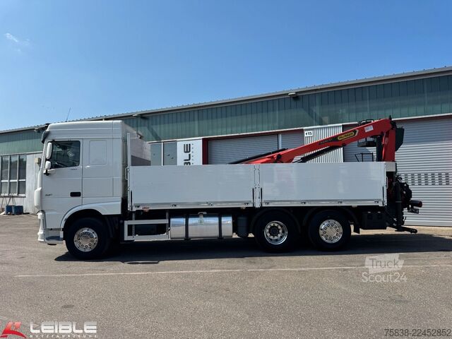 Grue montée sur camion DAF XF 480*Palfinger Kran*Lift/Lenkachse*394 TKM*