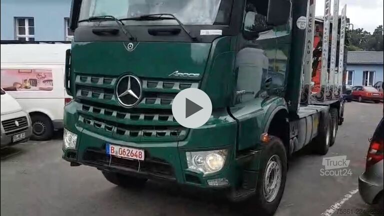 Camion forestier MERCEDES-BENZ Arocs 2651 Blatt Blatt!! 6x4