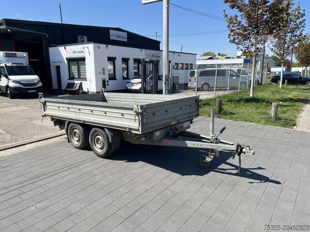 Reboque basculante trilateral  Boeckmann DK3218/270 elek. Kipper Unfallfahrzeug