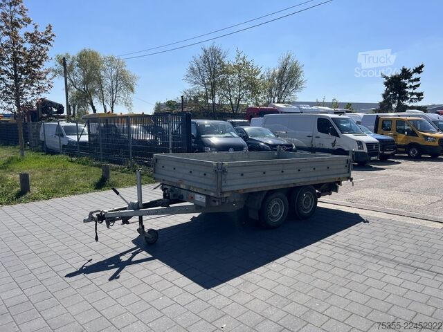 Reboque basculante trilateral  Boeckmann DK3218/270 elek. Kipper Unfallfahrzeug