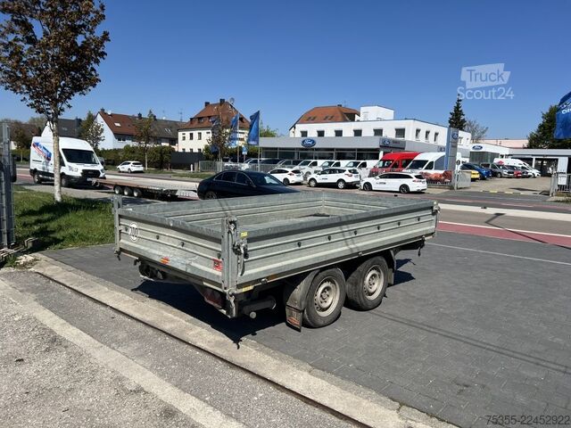 Reboque basculante trilateral  Boeckmann DK3218/270 elek. Kipper Unfallfahrzeug