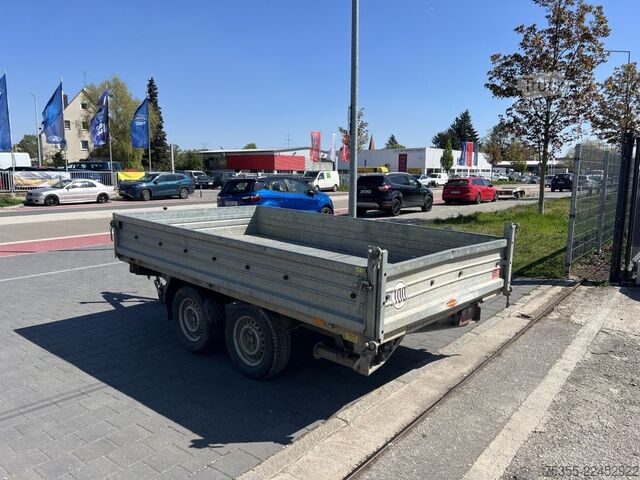 Reboque basculante trilateral  Boeckmann DK3218/270 elek. Kipper Unfallfahrzeug