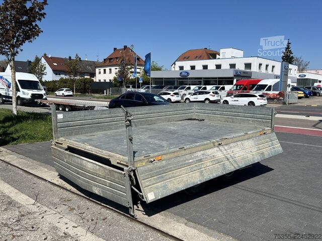Reboque basculante trilateral  Boeckmann DK3218/270 elek. Kipper Unfallfahrzeug