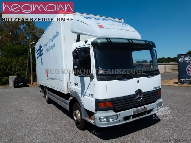 Furgão fechado MERCEDES-BENZ Atego 817, Alu-Koffer, LBW, AHK, DE