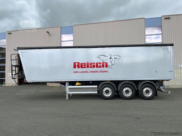 Sklopný návěs Reisch 3-Achs-Kippsattelauflieger Alumulde 50m³