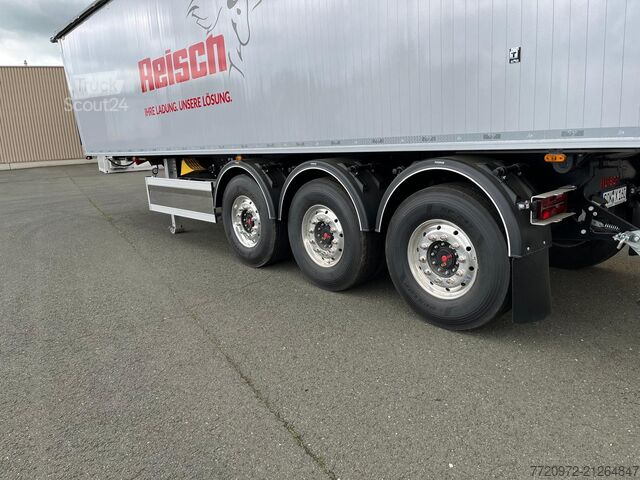 Sklopný návěs Reisch 3-Achs-Kippsattelauflieger Alumulde 50m³