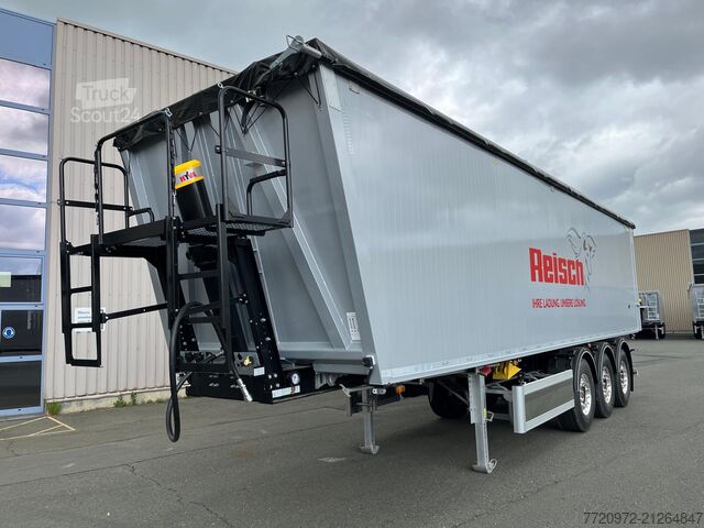 Sklopný návěs Reisch 3-Achs-Kippsattelauflieger Alumulde 50m³
