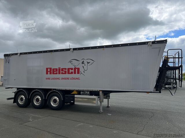 Sklopný návěs Reisch 3-Achs-Kippsattelauflieger Alumulde 50m³