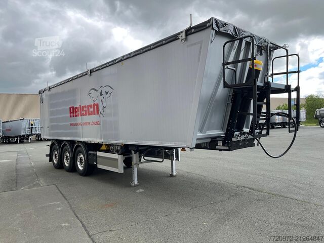Sklopný návěs Reisch 3-Achs-Kippsattelauflieger Alumulde 50m³