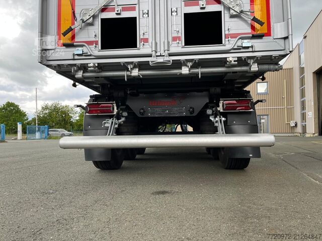 Sklopný návěs Reisch 3-Achs-Kippsattelauflieger Alumulde 50m³