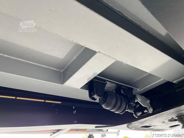 Sklopný návěs Reisch 3-Achs-Kippsattelauflieger Alumulde 50m³