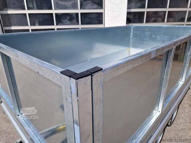 Három oldalra billeno trailershop riesig Debon PW 3.6 mit Bordwandaufsatz elektro