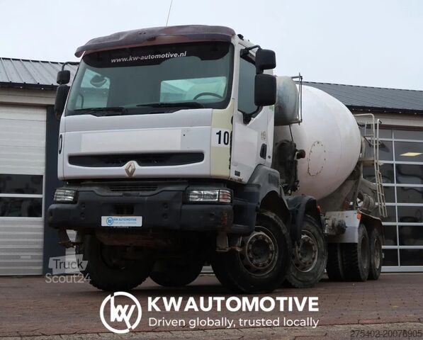 Mixeur Renault Kerax 370 8X4/ MIXER/ BARYVAL 9 M3/ CRUISE CONT...