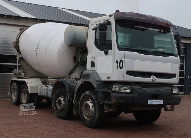 Mixeur Renault Kerax 370 8X4/ MIXER/ BARYVAL 9 M3/ CRUISE CONT...