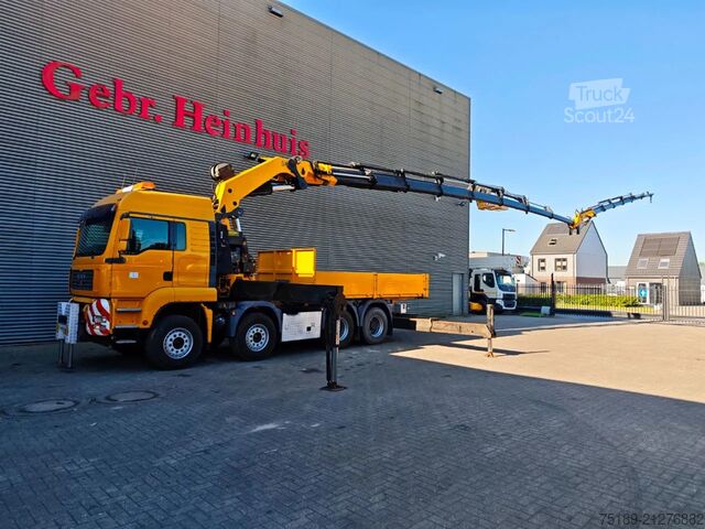 Camion cu macara MAN TGA 41.480 8x4 Palfinger PK 85002